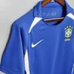 Brazil Retro Jersey Away World Cup 2002
